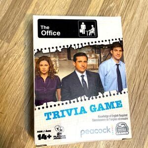 The office trivia game by spin master card game Michael Scott Pam Jim game night